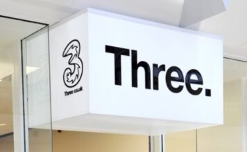 Three UK mobile network